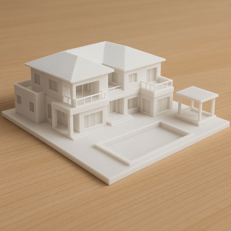 Modern Villa Architectural Model