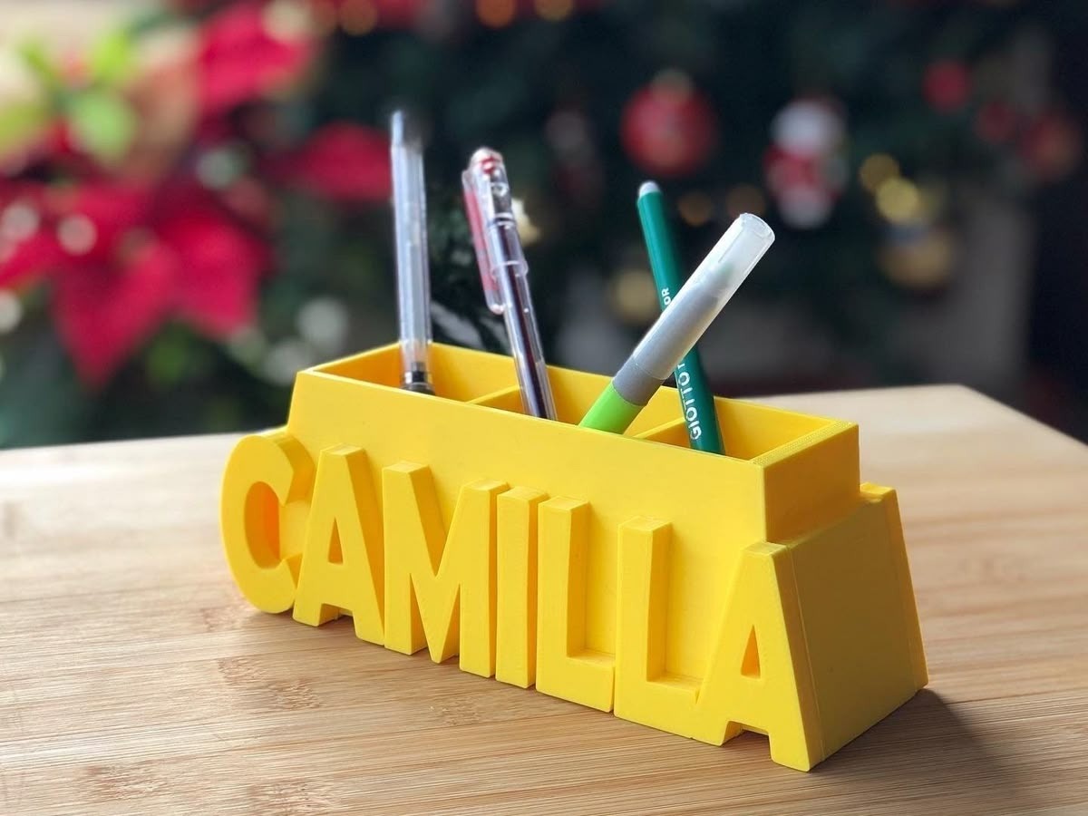Personalised Stationery Holder